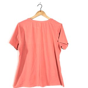 Peach Plain T-Shirt(Women’s)