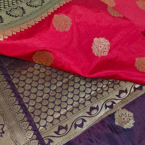 Silk Kathpadar Saree