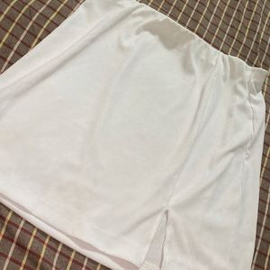 H&M White Skirt