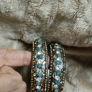 Grey Colour Bangles