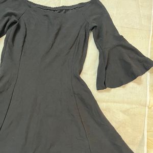 Flared Black dress