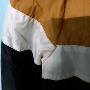 Women Colorblock Bomber Jacket