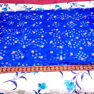 Bandhej Saree