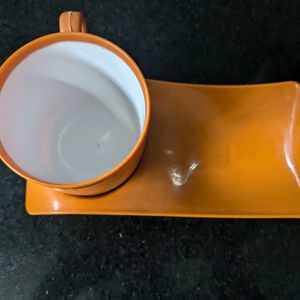 Cup And Snacks Tray