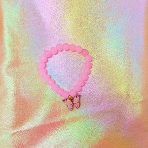 PINK 🩷 BUTTERFLY 🦋 BRACELET