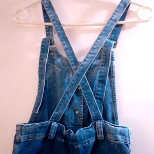 Nostalgic Nineties Dungree Skinny-fit Stripe Denim