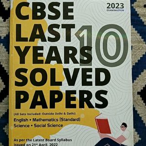 Class 10 Ncert Past Year Paper Book