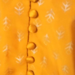 Yellow Kurti