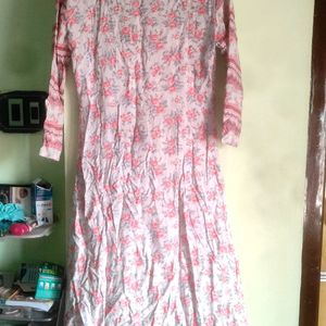 Peach Colour Kurti