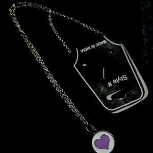 Purple Heart Charm Pendent