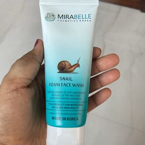 Mirabelle Snail Foam Face Wash