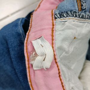 Blue Denim Jeans For Girls 8-12 Yrs