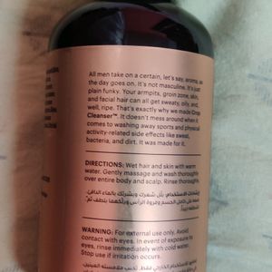 "Manscaped" Men's Hair And Body Wash From UAE