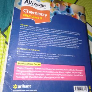 Arihant Class12th All-in-One Chemistry CBSE NCERT