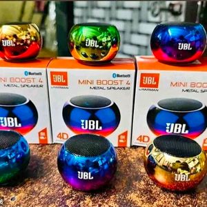 Mini Speaker Boost 4 Colorful Wireless Bluetooth