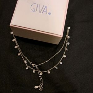 GIVA 925 Sterling Silver Anushka Sharma Classic Queen's Necklace | Necklace to Gift Women & Girls | With Certificate of Authenticity and 925 Stamp