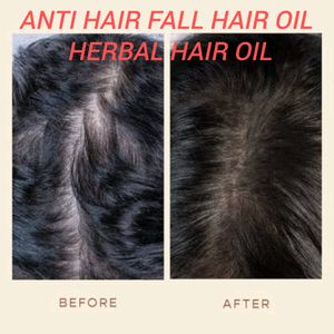 Homemade Herbal Hair Oil