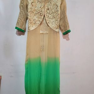 Heavy Stylish Dress With Dupatta And Salvar