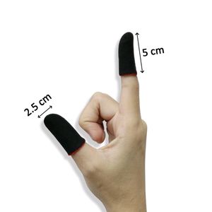 Mobile Gaming Touchscreen Finger Sleeves (2 Pairs)