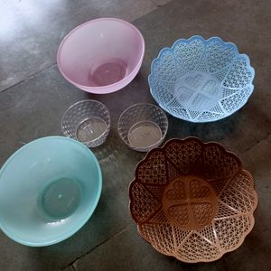 Combo Of 6 Plastic Item