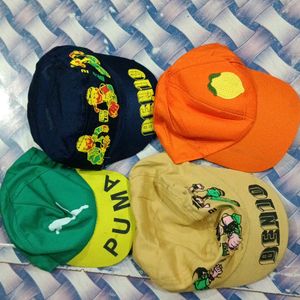 Cap for Boys and Girls 4pc Combo Pack