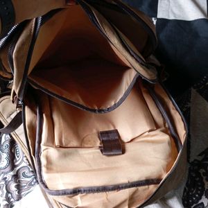 Faux Leather Back Pack Unisex