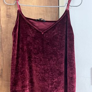 Velvet top {NO COINS OR SWAP ACCEPTED}