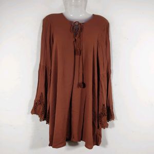 Forever 21 Brown Dress (Women)