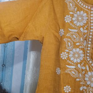 New Cotton Chikankari Kurta