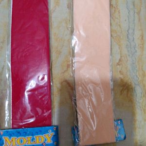 Fabric Material Non Use New Hair Band And Ear Stud