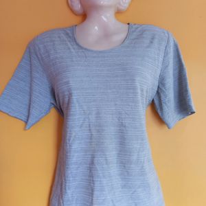 Silver Colour Top