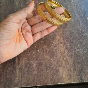 Gold Plated Bangles