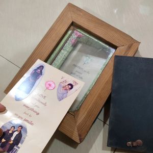 Wooden Vintage Photo Frame