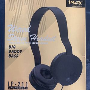 BIG BASS WIRED STERIO HEADSET