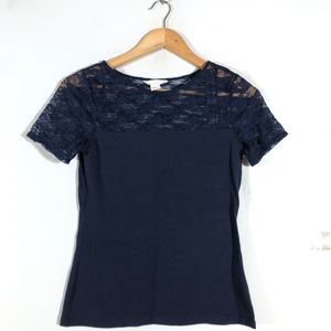 Navy Blue Casual Top (Women’s)