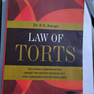 Law Of Tort Book