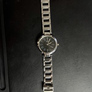 Titan Analog Watch Silver For Women