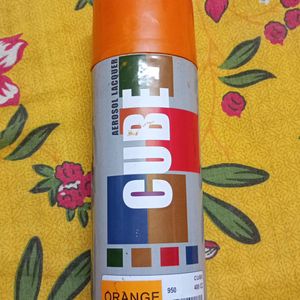 Cube Orange Spray Paint 400 Ml