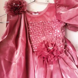 Fairy Tail Net Flared Girl Frock