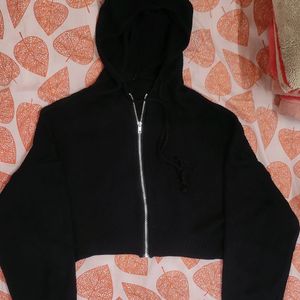 KNITTED Zipper Hoodie( Oversized)