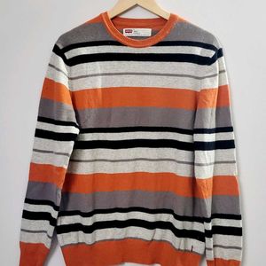 Levi' Men Stripped Lambswool Pullover