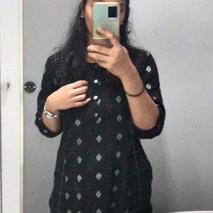 Black Formal Kurti