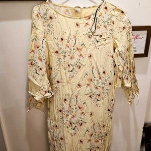 H&M Like New Floral Print Soft Fabric Dress