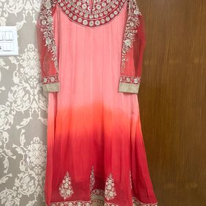 Heavy Work Anarkali Suit Party Wear Gown For Women