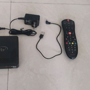 Dish TV Complete Set With Wire And Antenna