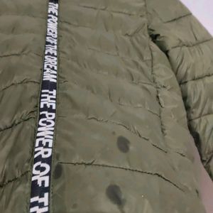 Zip Front Puffer Jacket