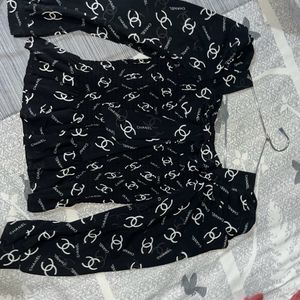 Chanel Inspo Very Cute Bow Top