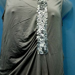 New Silver Top 32,34 Size