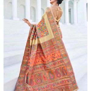 Kanjivaram Silk Blend Saree