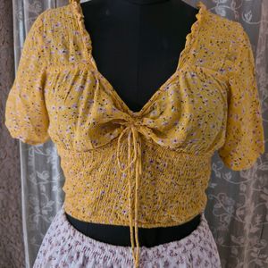 Yellow Top For Women